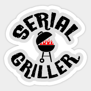 Serial Griller Sticker